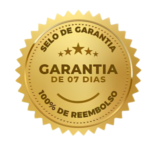 Selo de Garantia 7 dias 100% de reembolso